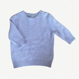 Fuzzy Lilac 3/4 Sweater